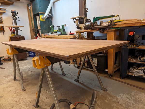 Undercut bevel finished